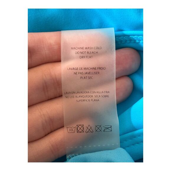 Good American Always sunny one piece swimsuit blue size 8 (5XL) - Picture 6 of 8